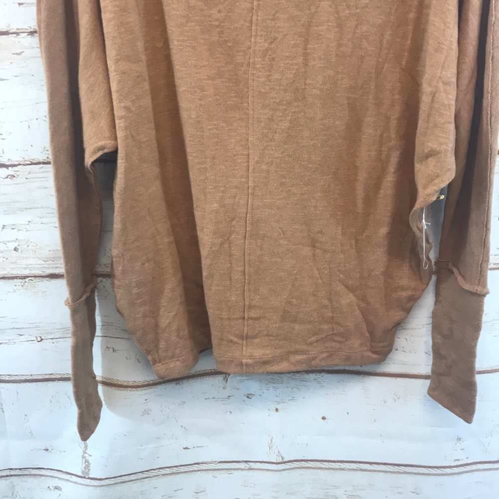 Free People Oversized Mock Neck Top - Picture 3 of 5